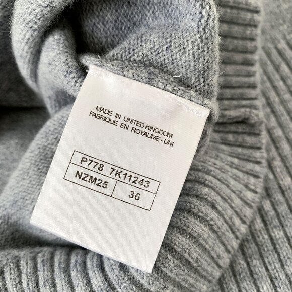 Chanel gray Cardigan Size 36 - Picture 7 of 8